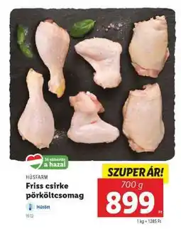 Lidl Friss csirke-pörköltcsomag ajánlat