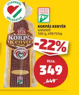 PENNY Korpás kenyér ajánlat