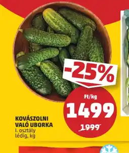 PENNY Kovászolni val uborka ajánlat