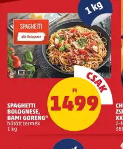 PENNY Spaghetti Bolognese, Bami Goreng ajánlat