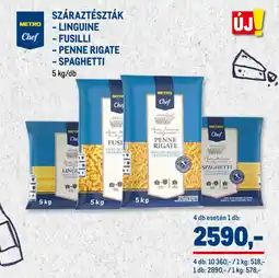 Metro Metro Chef száraztészták ajánlat