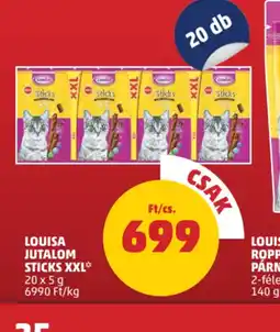 PENNY Louisa jutalom sticks XXL ajánlat