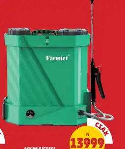 PENNY Farmjet Akkumulátoros Permetező ajánlat