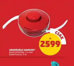 PENNY Univerzális damilfej ajánlat