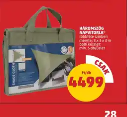PENNY Háromszög Napvitorla ajánlat