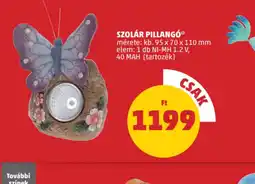 PENNY Szolár Pillang ajánlat
