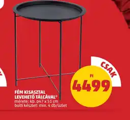 PENNY Fém Kisasztal ajánlat
