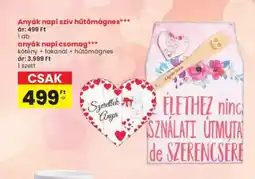 Spar Anyák napi szív hűtőmágnes ajánlat