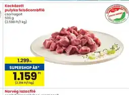 Spar Kockázott pulyka felsőcombfilé ajánlat