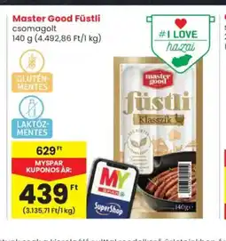 Spar Master Good Füstli ajánlat