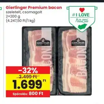 Spar Gierlinger Premium bacon ajánlat