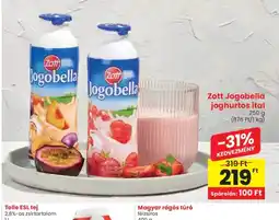 Spar Zott Jogobella joghurtos ital ajánlat