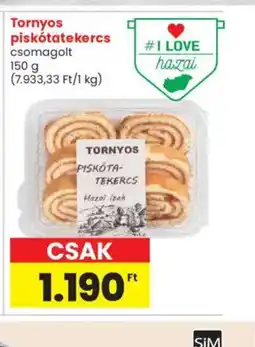 Spar Tornyos Pisktatekercs ajánlat