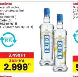 Spar Kalinka eredeti vodka ajánlat