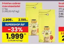 Spar Friskies száraz macskaeledel ajánlat