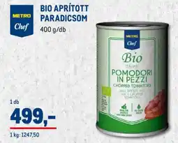 Metro Metro Chef Bio Aprított paradicsom ajánlat