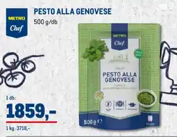 Metro Metro Chef Pesto alla Genovese ajánlat