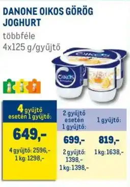 Metro Danone Oikos görög joghurt ajánlat
