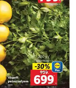 Lidl Vágott petrezselyem ajánlat