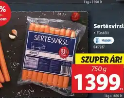 Lidl Sertésvi̇rsli ajánlat