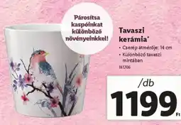 Lidl Tavaszi kerámia ajánlat