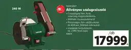 Lidl Parkside állványos szalagcsiszoló ajánlat