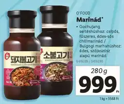 Lidl O'food marinád ajánlat