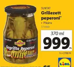 Lidl Suntat grillezett peperoni ajánlat
