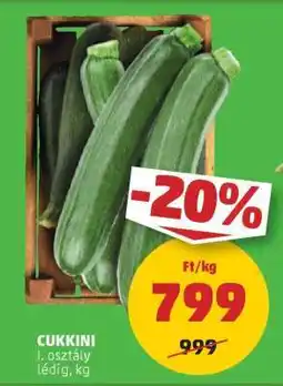 PENNY Cukkini ajánlat