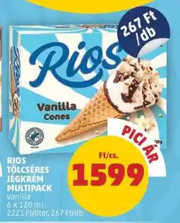 PENNY RIOS TÖLCSÉRES JÉGKRÉM MULTIPACK ajánlat