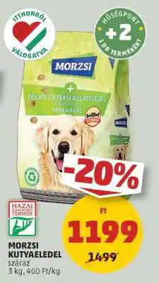 PENNY MORZSI KUTYAELEDEL ajánlat