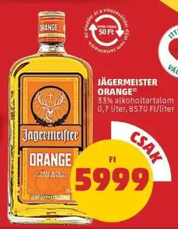 PENNY Jägermeister Orange ajánlat