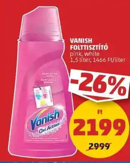 PENNY Vanish Folttisztító ajánlat