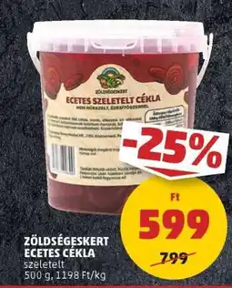 PENNY Zöldségkert Ecetes Cékla ajánlat