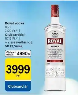 Tesco ROYAL Vodka ajánlat