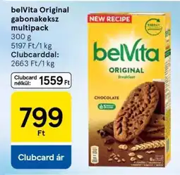Tesco belVita Original gabonakeksz multipack ajánlat