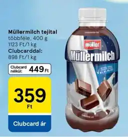 Tesco Müllermilch tejital ajánlat