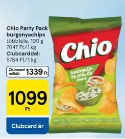 Tesco Chio Party Pack burgonyachips ajánlat