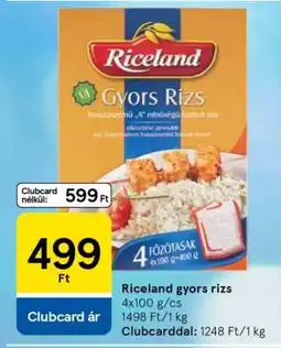 Tesco Riceland Gyors Rizs ajánlat