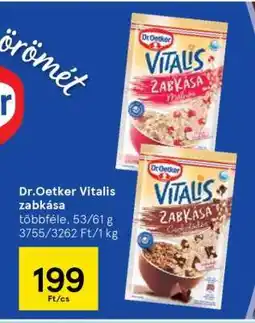Tesco DR OETKER Vitalis zabkása ajánlat