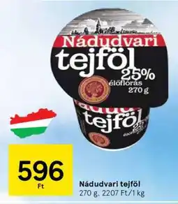 Tesco Nádudvari tejföl ajánlat