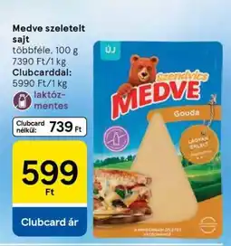 Tesco Medve szeletelt sajt ajánlat