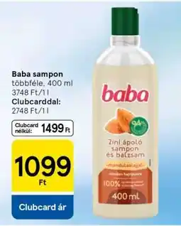 Tesco Baba sampon ajánlat