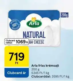 Tesco Arla friss krémsajt ajánlat