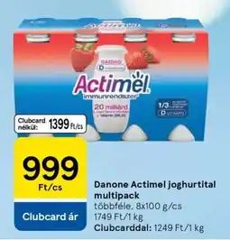 Tesco Danone Actimel joghurtital multipack ajánlat