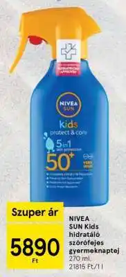 Tesco NIVEA SUN Kids hidratáló szórófejes gyermeknaptej ajánlat