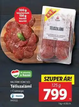 Lidl Téliszalámi ajánlat