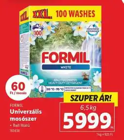 Lidl FORMIL Univerzális mosószer ajánlat