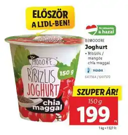 Lidl BEMOOORE Joghurt ajánlat