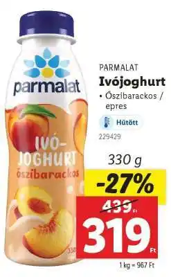 Lidl PARMALAT Ivójoghurt ajánlat